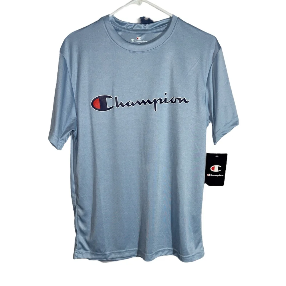Champion Mens T-Shirt Eco Friendly Recycled Polyester - Picture 3 of 8